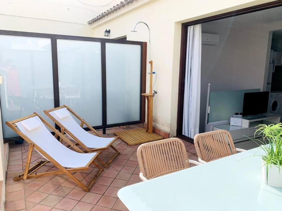 Apto. Con Terraza Privada Centro إشبيلية المظهر الخارجي الصورة